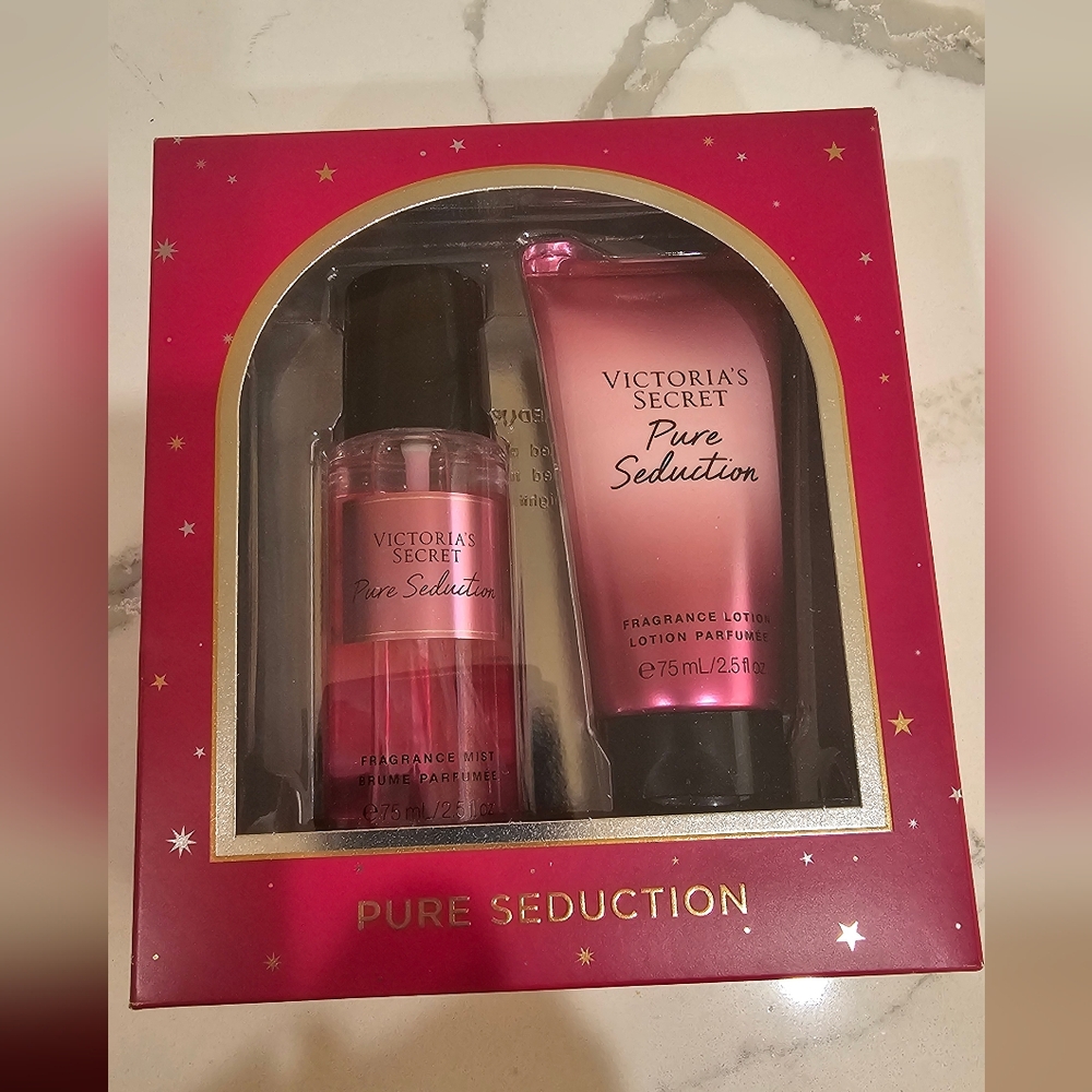 Victoria's Secret Pure Seduction Set - Red and Pink Brand New